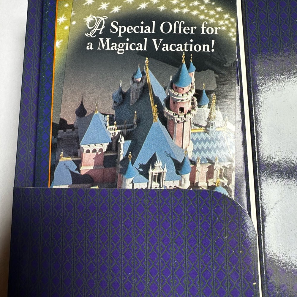Disneyland Resort vacation planning VHS